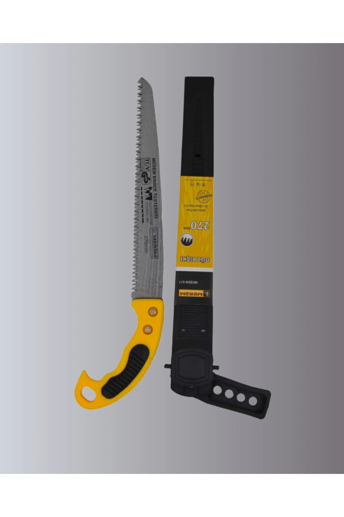 270 mm Düz Bıçaklı Bahçe Budama Testeresi Kılıflı