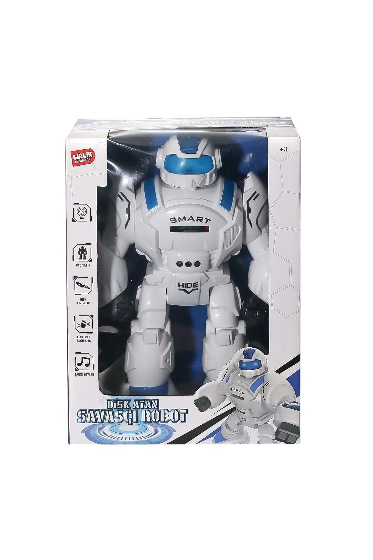 27115 Kumandalı Disk Atan Süper Robot-Birliktoys