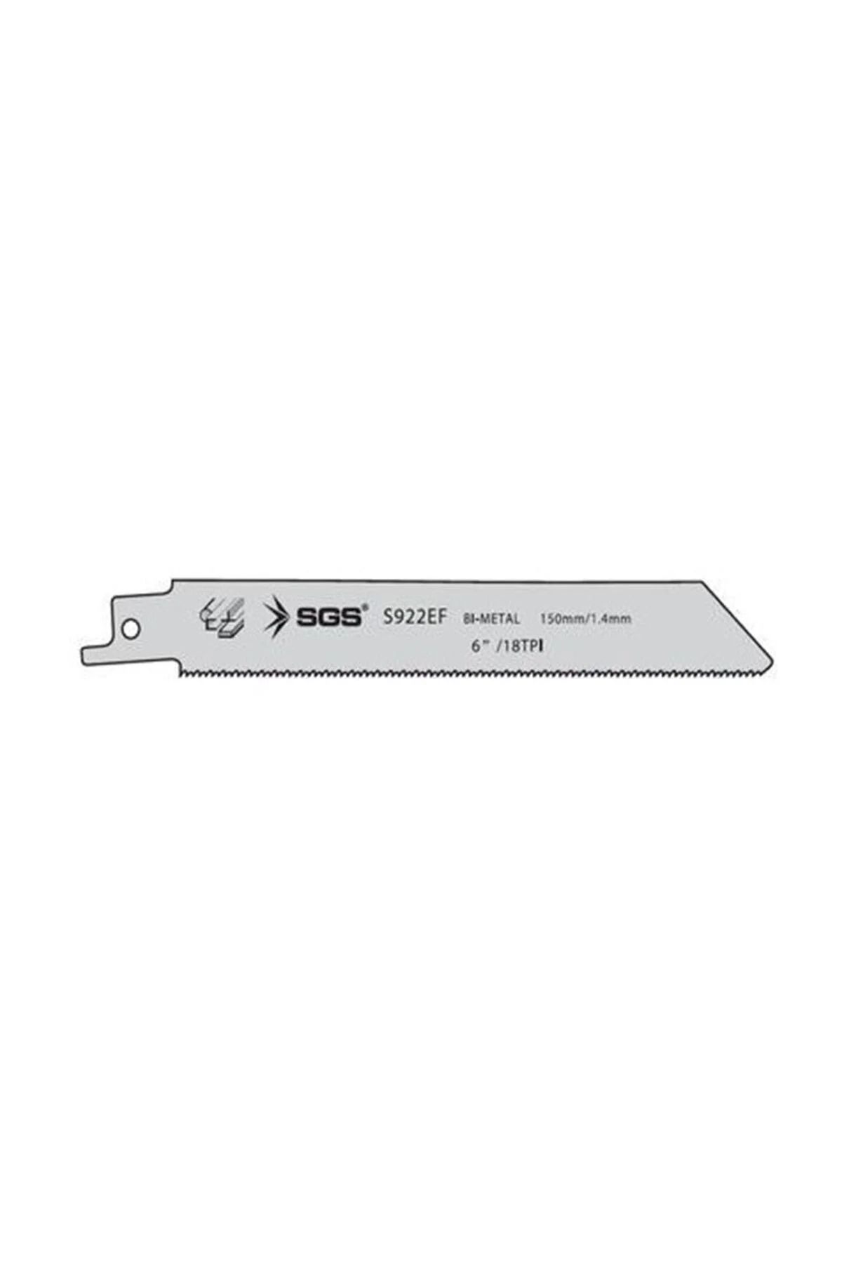 2712 Tilki Kuyruğu Metal Ağzı Testere 5 Li Set 150mmx1.4 Mm