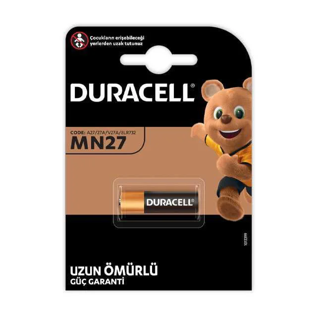 27A Kumanda Pili - Uzaktan Kumanda Pili Tek Adet