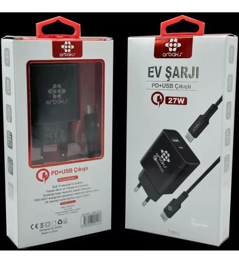 27W ev şarjı