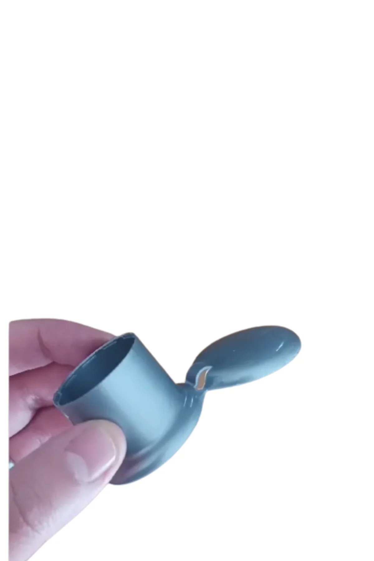 28 Ağız Flip Top Gri Kapak 2,8 cm Açılır Kapanır Kapak 28 mm