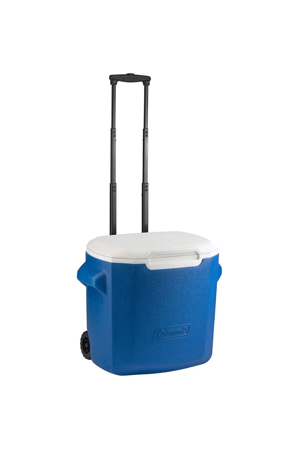 28 QT Tekerlekli Soğutucu Buzluk 26 Lt Mavi/Beyaz