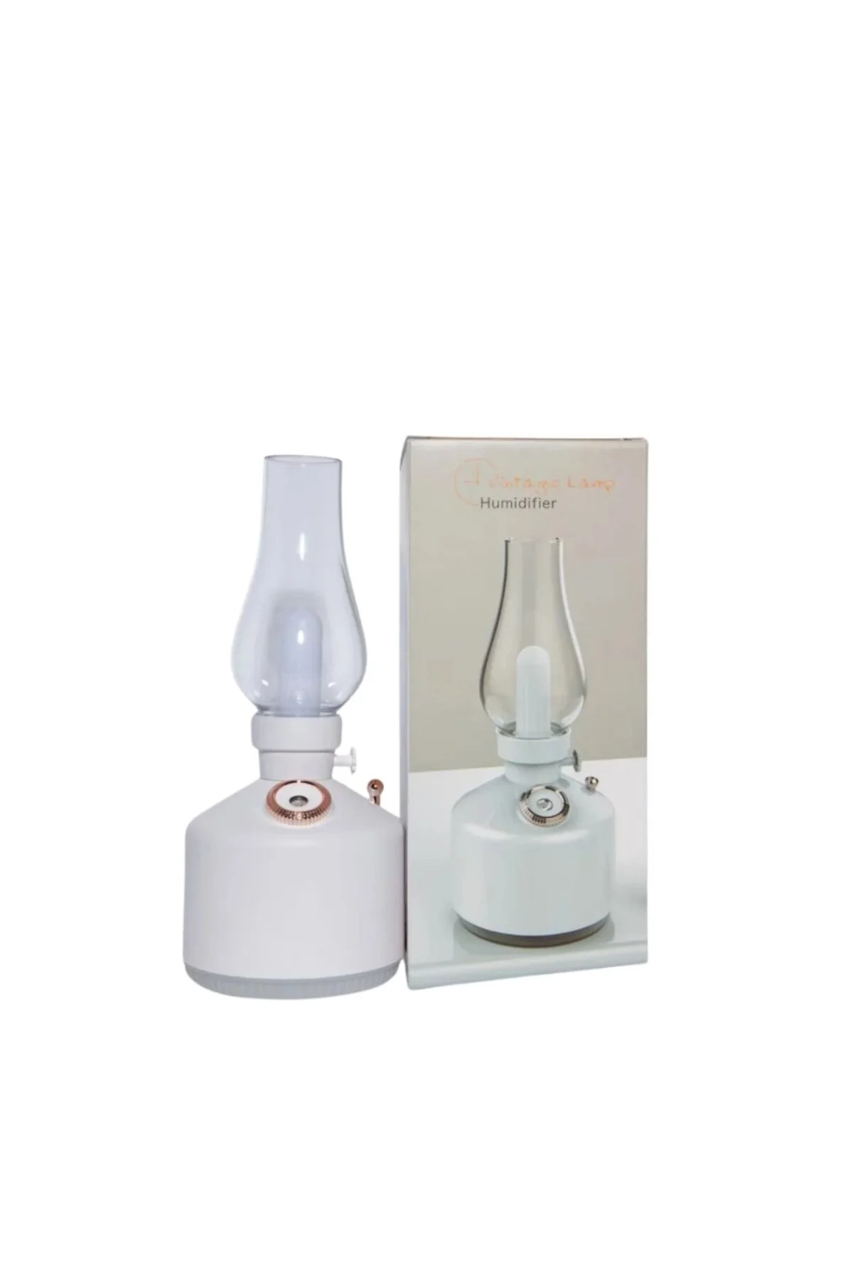280 Ml Retro Tasarım Led Işıklı Usb Nemlendirici Aroma Difüzör