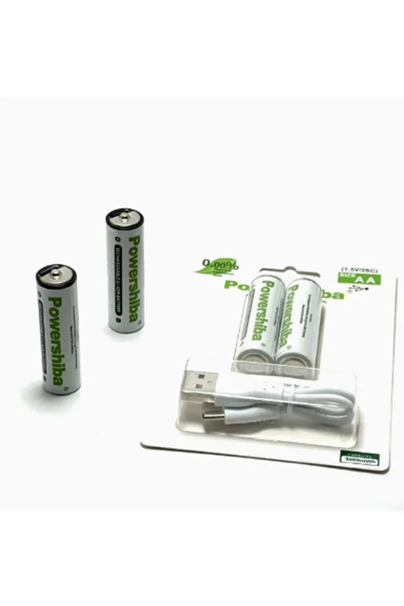 2800mAh Type-C Şarjlı AA Pil - Tekrar Şarj Edilebilir Kalem Pil Fiyatı, Yorumları ve Özellikleri