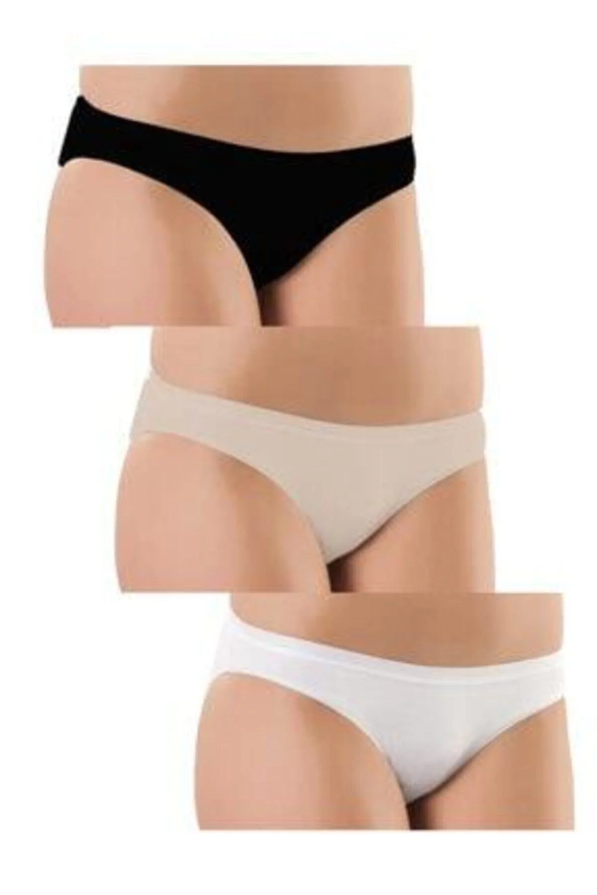 2801 Kadın 4'lü Modal Bikini Külot