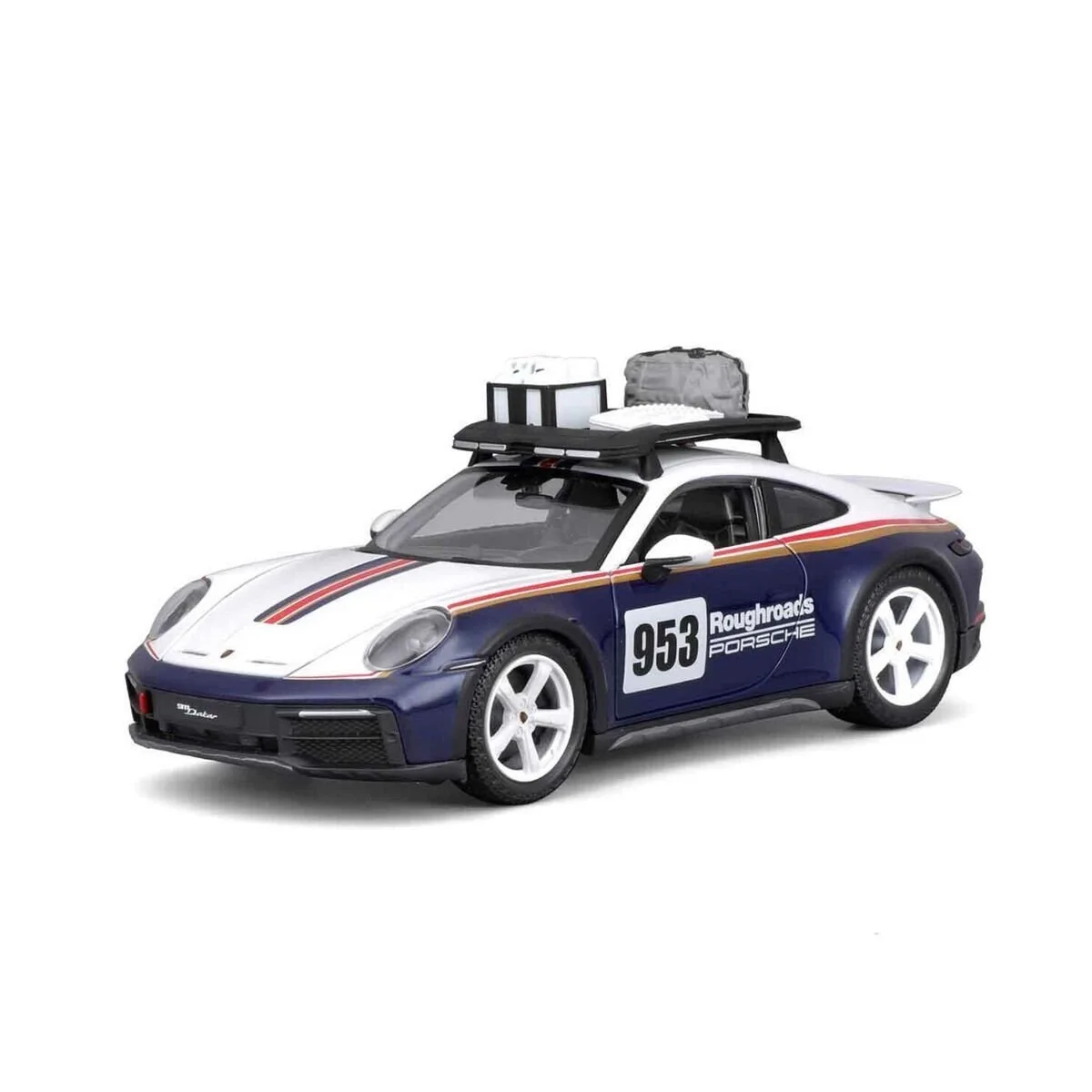 28029 Burago 1:24 Porsche 911 Dakar Model Araba -
