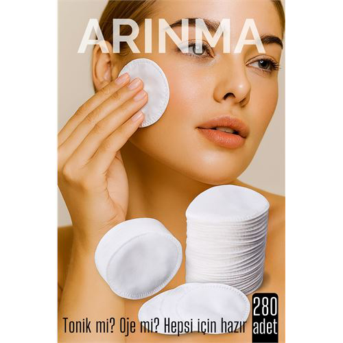 280'li Kozmetik Disk Pamuk Premium Makyaj Temizleme Pamuğu Toni 280'li Kozmetik Disk Pamuk Premium Makyaj Temizleme Pamuğu Toni