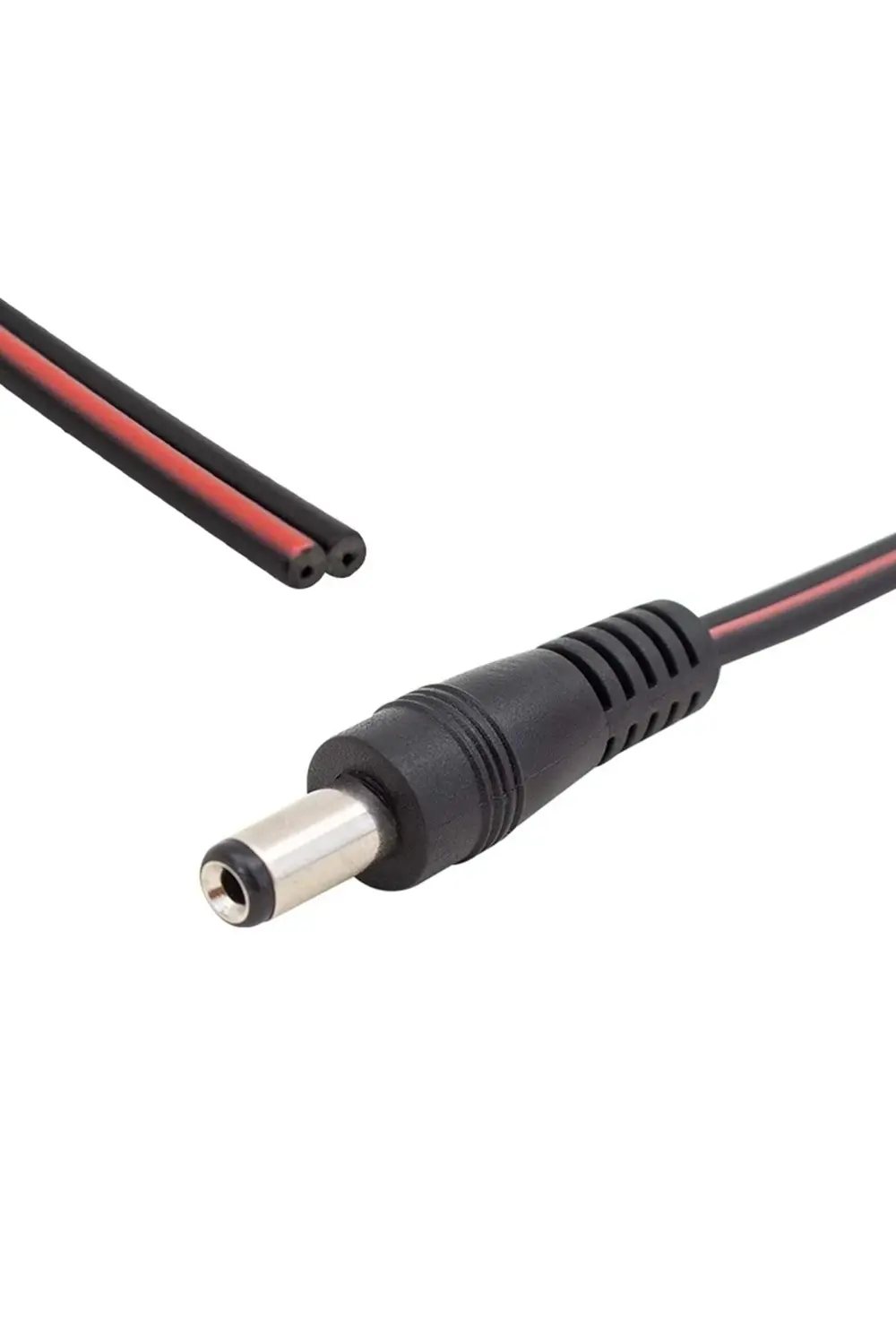 281 Tk-34 Fiş Kablolu Tek Uçlu Kamera Için 20cm Dc Power Jack Kab