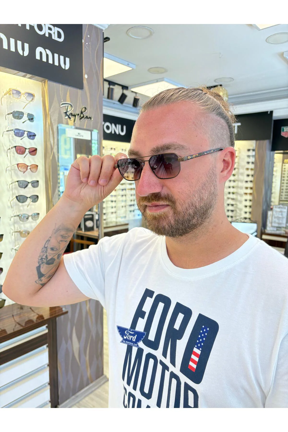 287 C53 54 Erkek Güneş Gözlüğü