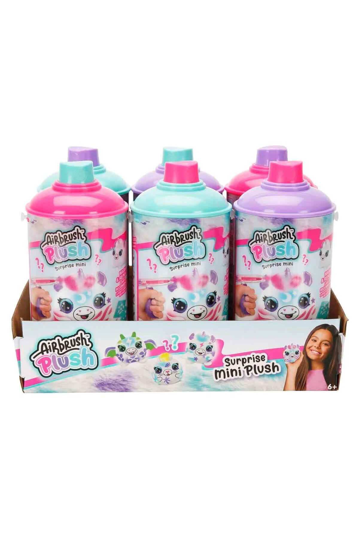 28796 SUN-CNL-HOBİ SET AIRBRUSH PLUSH MY STERY MINI PLUSH