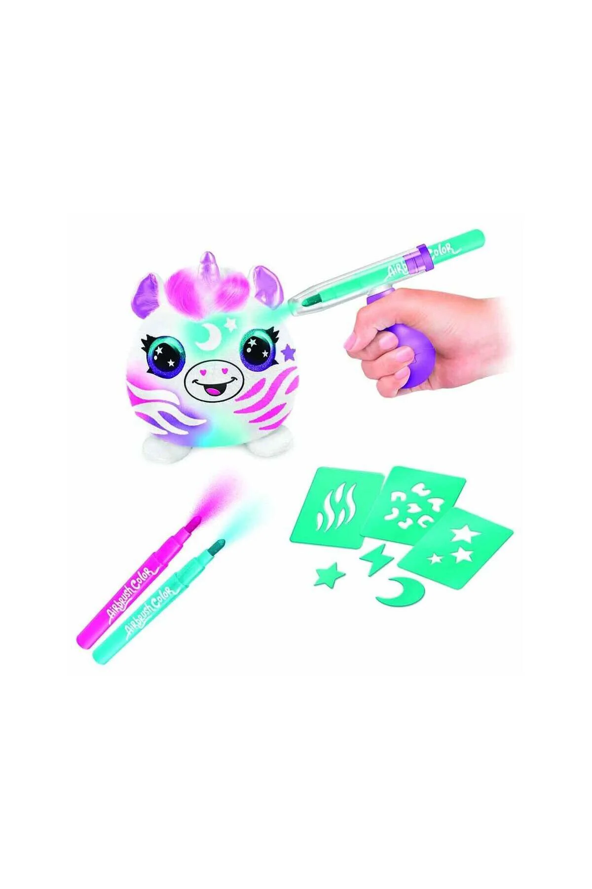28796 SUN-CNL-HOBİ SET AIRBRUSH PLUSH MY STERY MINI PLUSH