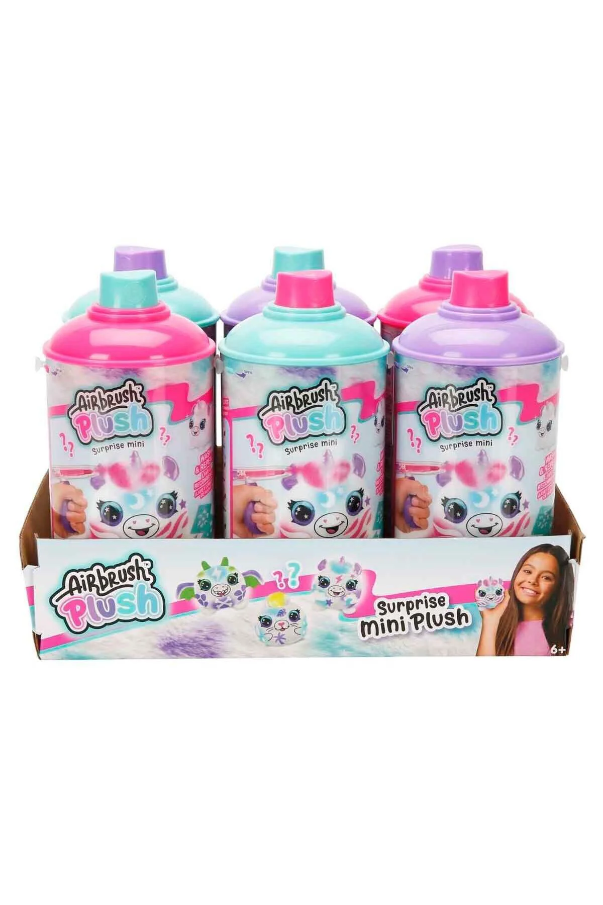 28796 SUN-CNL-HOBİ SET AIRBRUSH PLUSH MY STERY MINI PLUSH