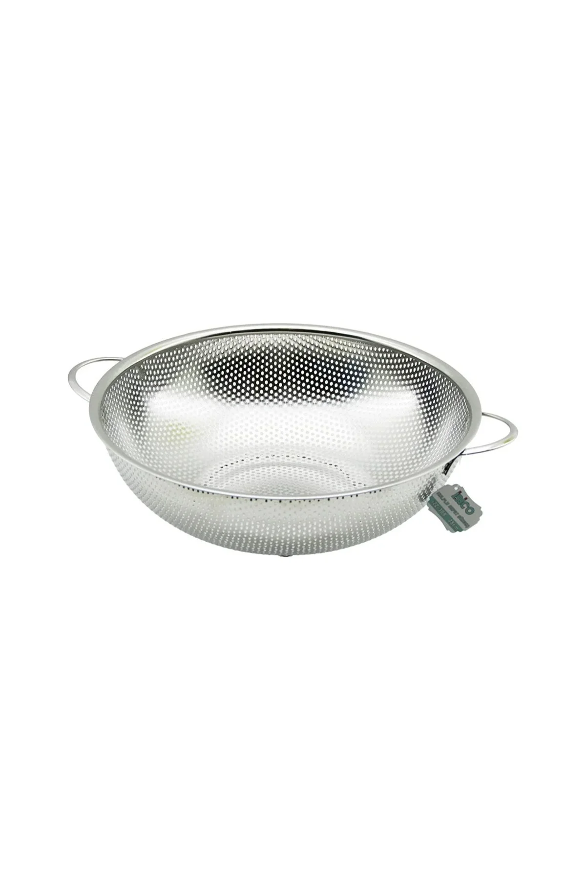 28CM Metal Kulplu Çelik Sepet Süzgeç İnce Tel Ayaklı