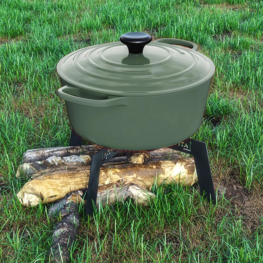 Latnox 29 Cm  Ox+ Kamp Ocaği - Ateş Üstü İzgara - Kamp Malzemesi  Latnox 29 Cm  Ox+ Kamp Ocaği - Ateş Üstü İzgara - Kamp Malzemesi