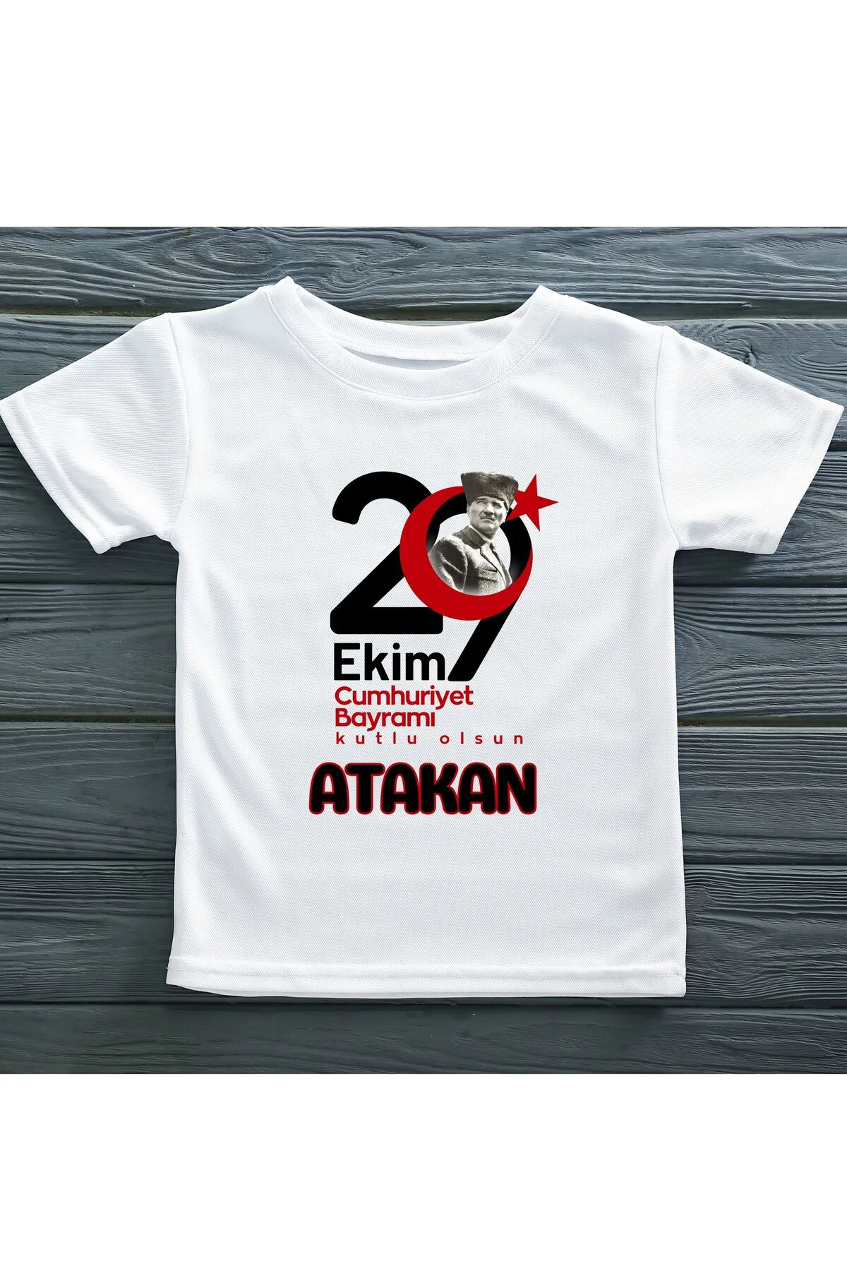 29 Ekim Cumhuriyet Baryarı Tema1 Kişiye Özel Çocuk Tişörtü 29 Ekim Cumhuriyet Baryarı Tema1 Kişiye Özel Çocuk Tişörtü