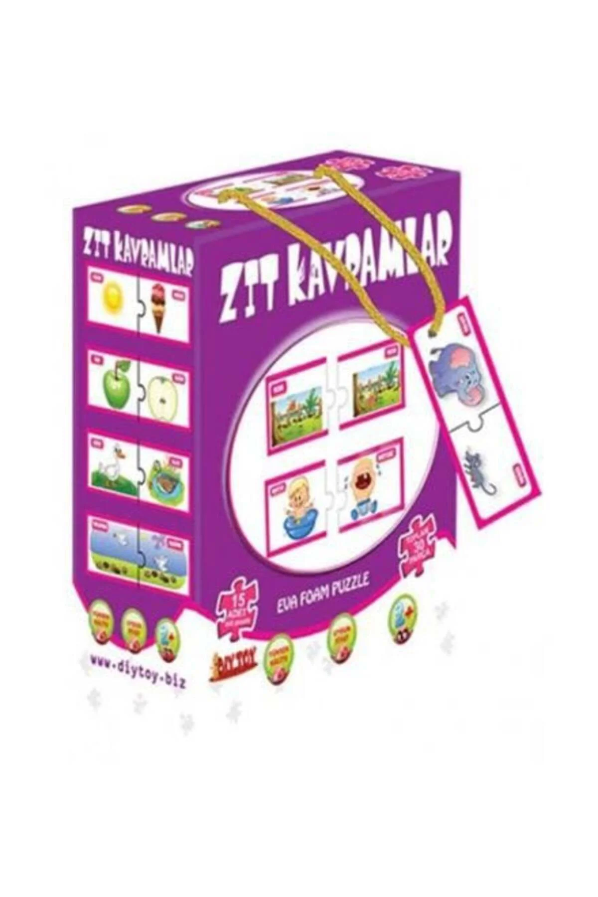 2945 ZIT KAVRAMLAR KUTULU 2 Lİ/ Bay Her Telden