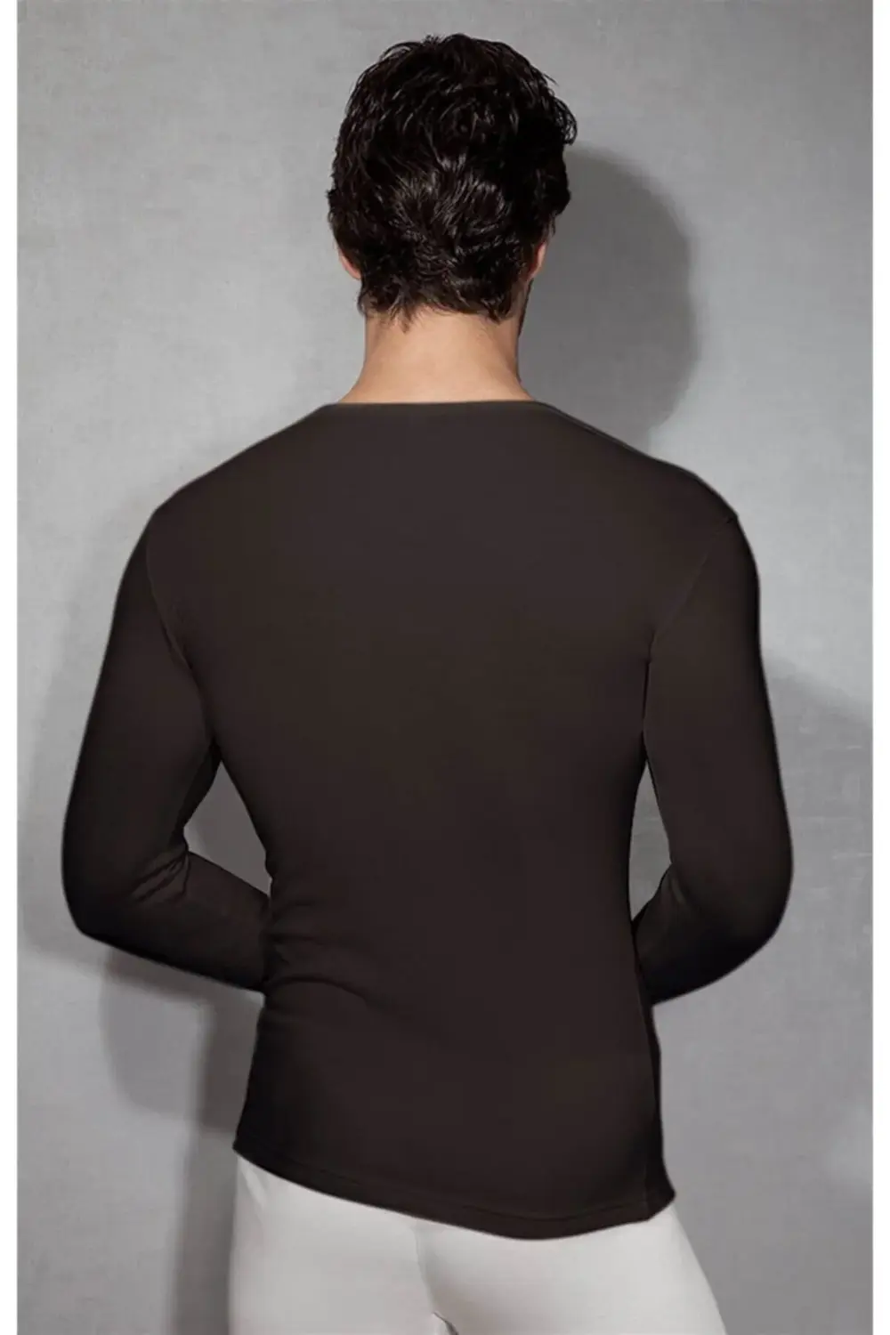 2965 Erkek Çift Etkili Ekstra Viloft Yuvarlak Yaka Termal Içlik S