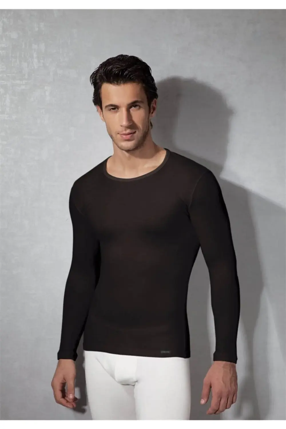 2965 Erkek Çift Etkili Ekstra Viloft Yuvarlak Yaka Termal Içlik S