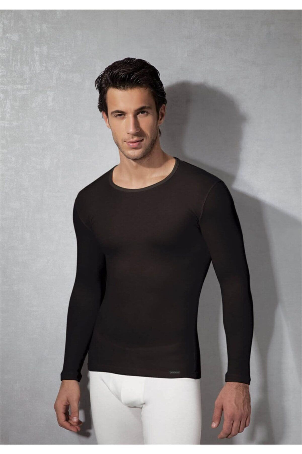 Doreanse 2965 Erkek Çift Etkili Ekstra Viloft Yuvarlak Yaka Termal İçlik S