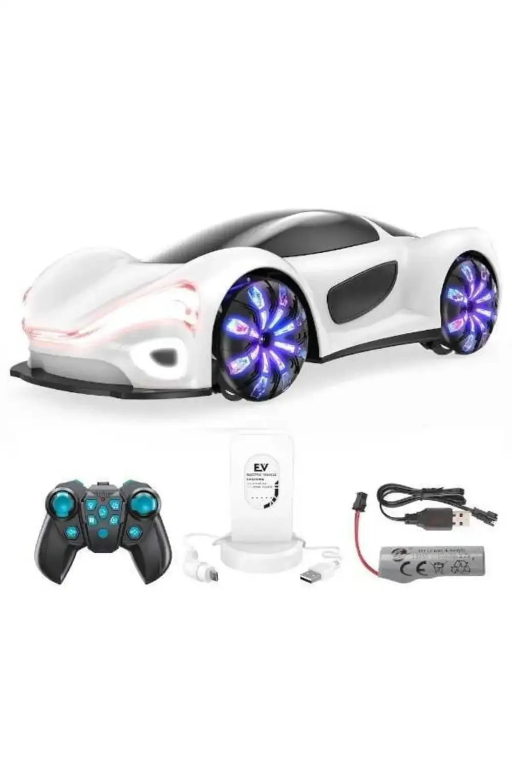 2990 KUMANDALI ARABA ŞARJ İSTASYONLU R/C 2.4GHZ IŞIKLI 6+