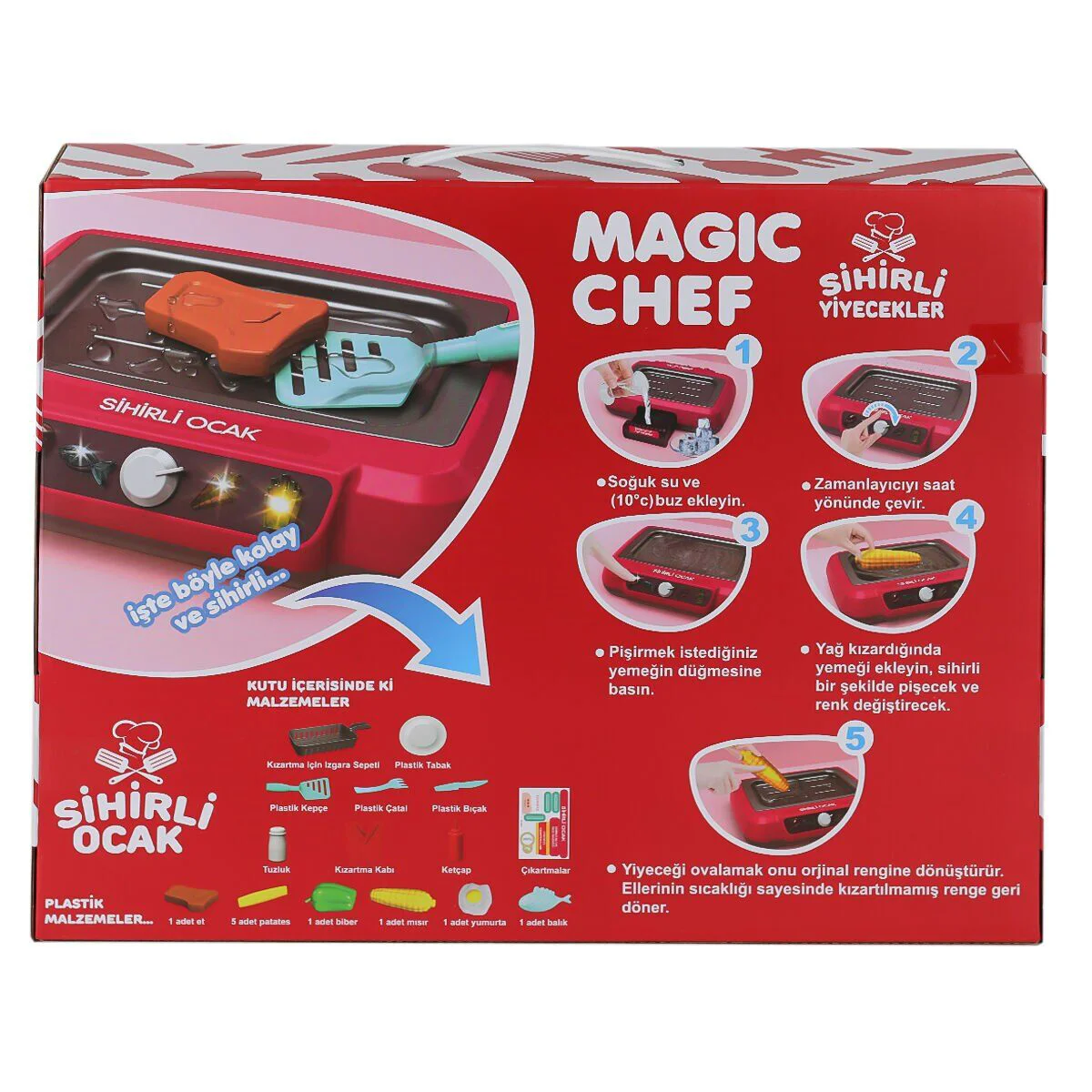 2A550 Magic Chef Barbekü ak Seti -Limon Oyuncak Fiyatı, Yorumları ve Özellikleri