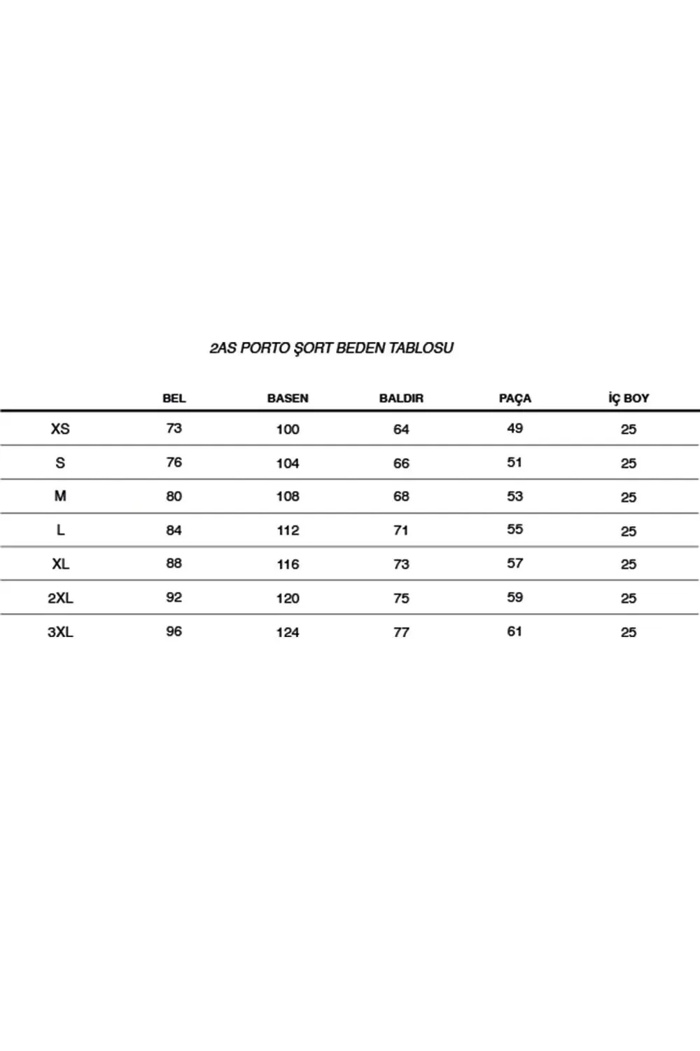 2ASPRT1702-7200 Porto Erkek Şort