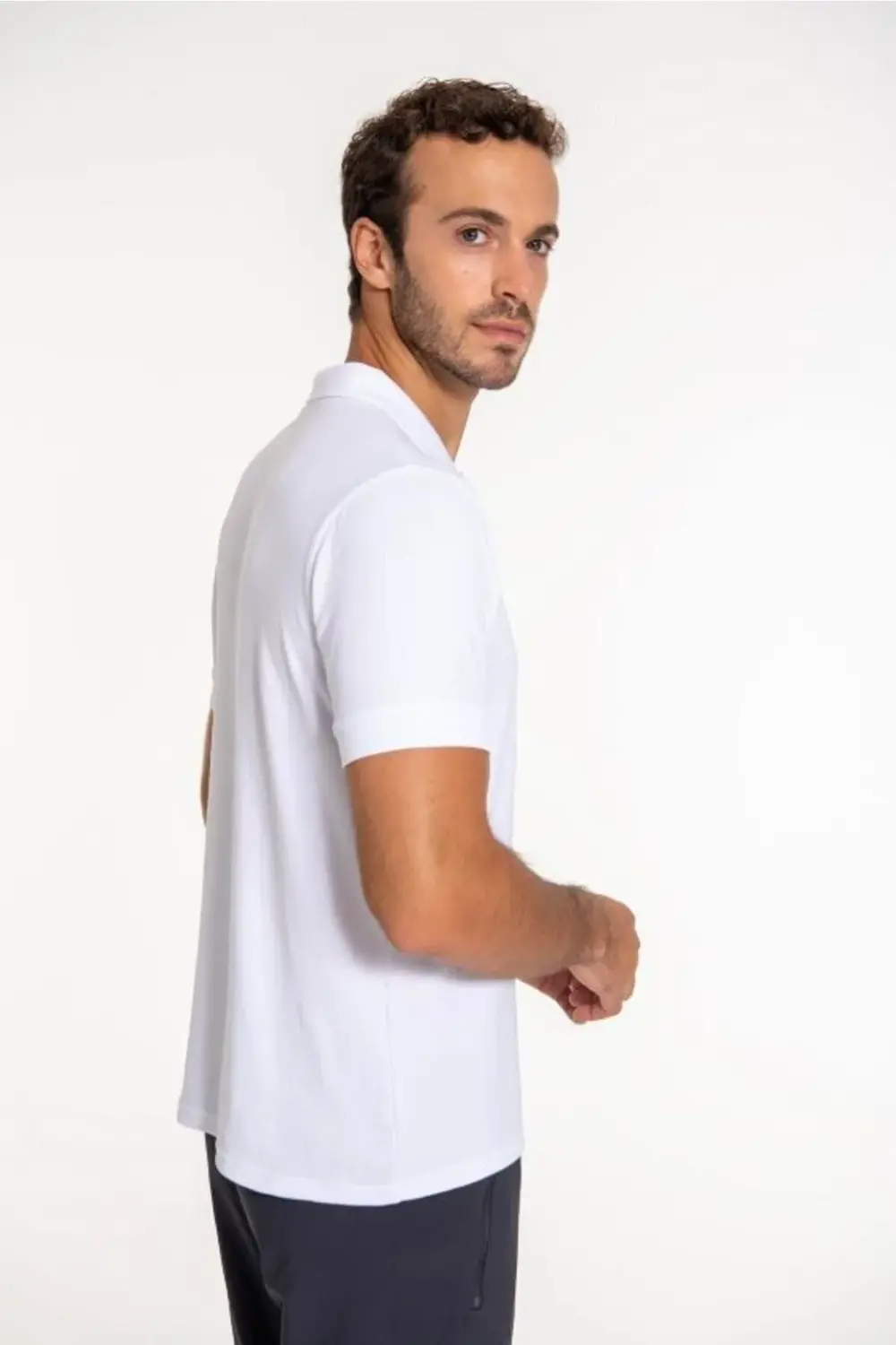 2ASTEA0404 Teal Erkek Polo T-Shirt