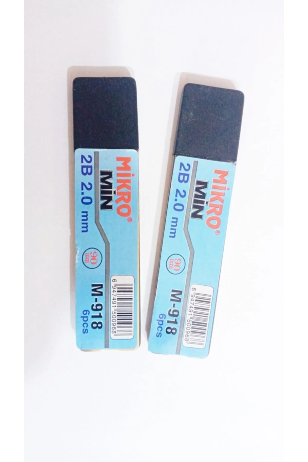 2b 2.0mm Kalın Siyah Uç 2 Li Paket