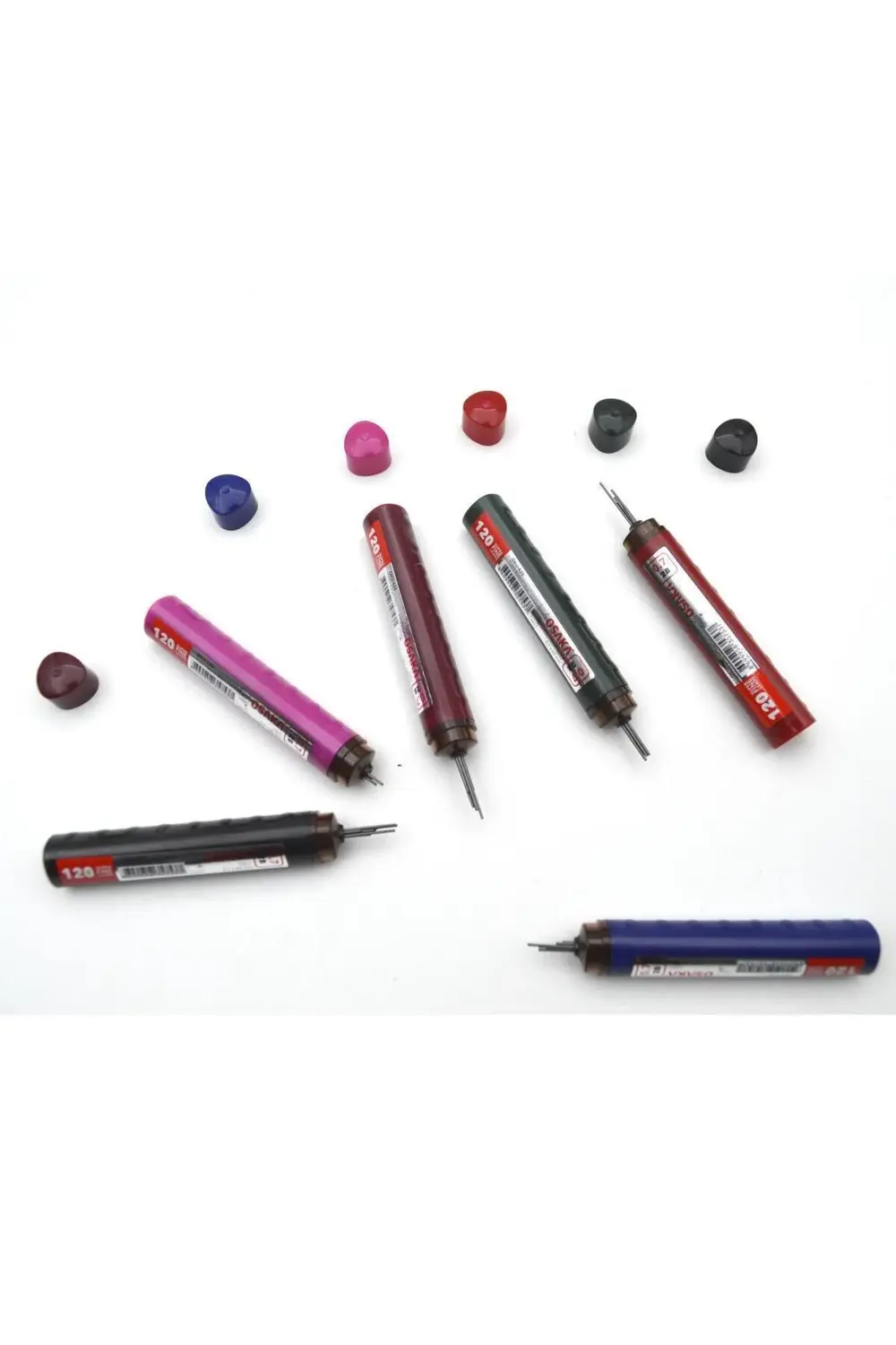 2B 60 mm 0.7 Kalem Ucu 120 li 1 Adet Tüp Ana Renkler Oku-420