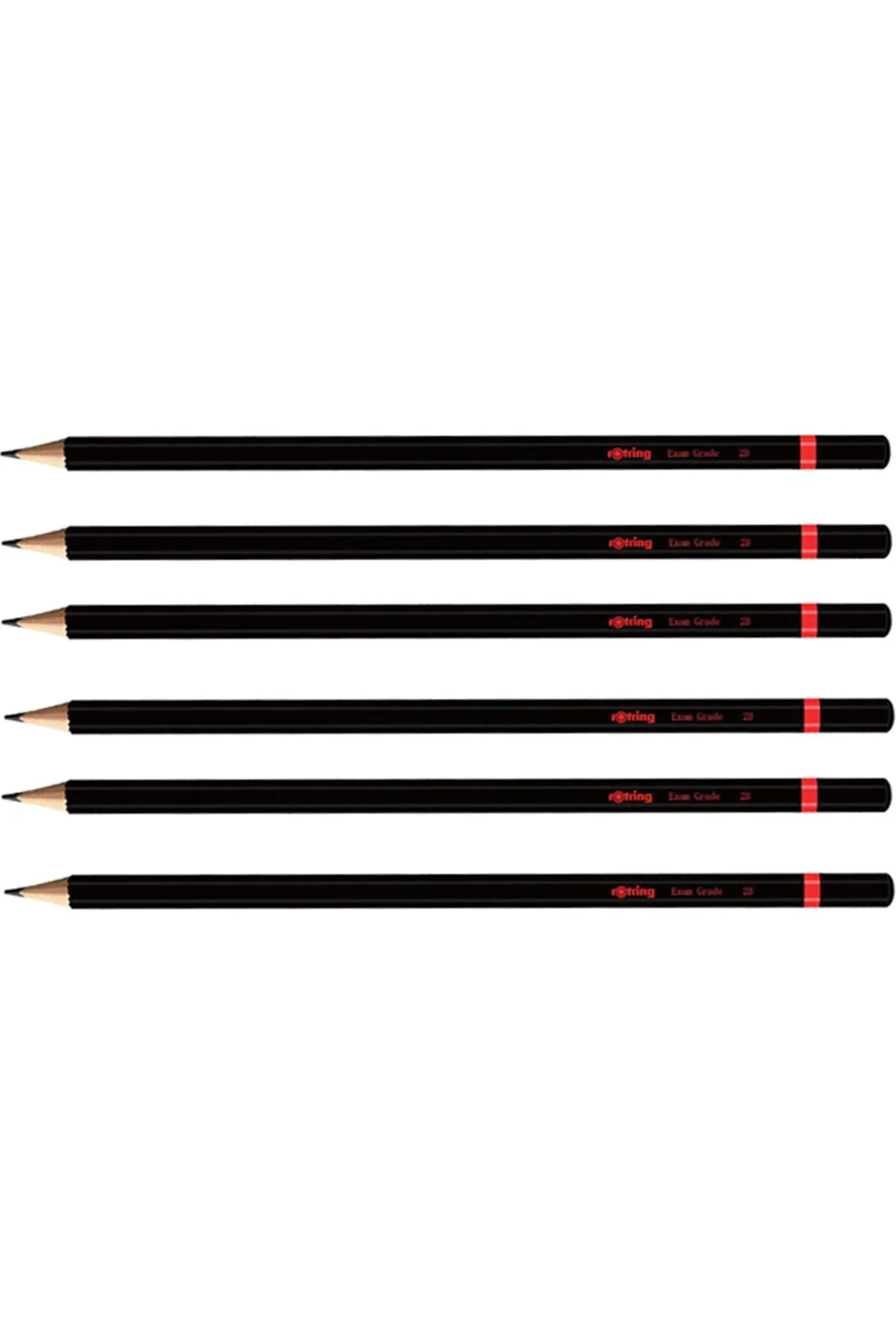 2B Sınav Kalemi 6'lı Set Siyah 7.5 cm Uzunlukta 6 Adet 2B Sınav Kalemi 6'lı Set Siyah 7.5 cm Uzunlukta 6 Adet