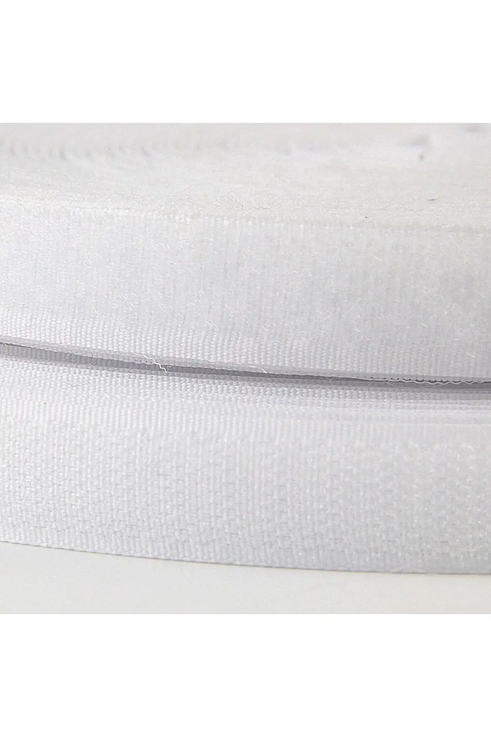 Tuhafiyecimiz 2Cm Eninde Cırt Bant - Cırtcırt - Amerikan Fermuar 5 Metre Beyaz