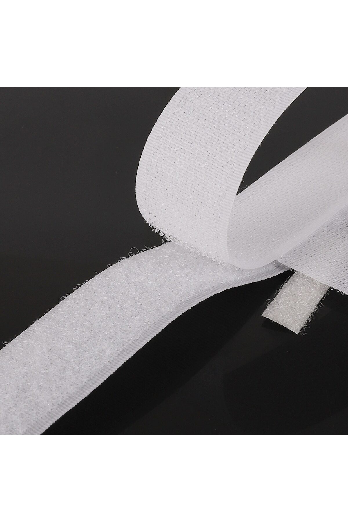 Tuhafiyecimiz 2Cm Eninde Cırt Bant - Cırtcırt - Amerikan Fermuar 2 Metre Beyaz