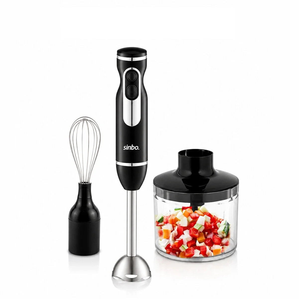 2hız Ayar - Paslanmaz Çelik Bıçak El Multi Blender Seti 700ml Hazneli Shb-7529 Bx40 Fiyatı, Yorumları ve Özellikleri