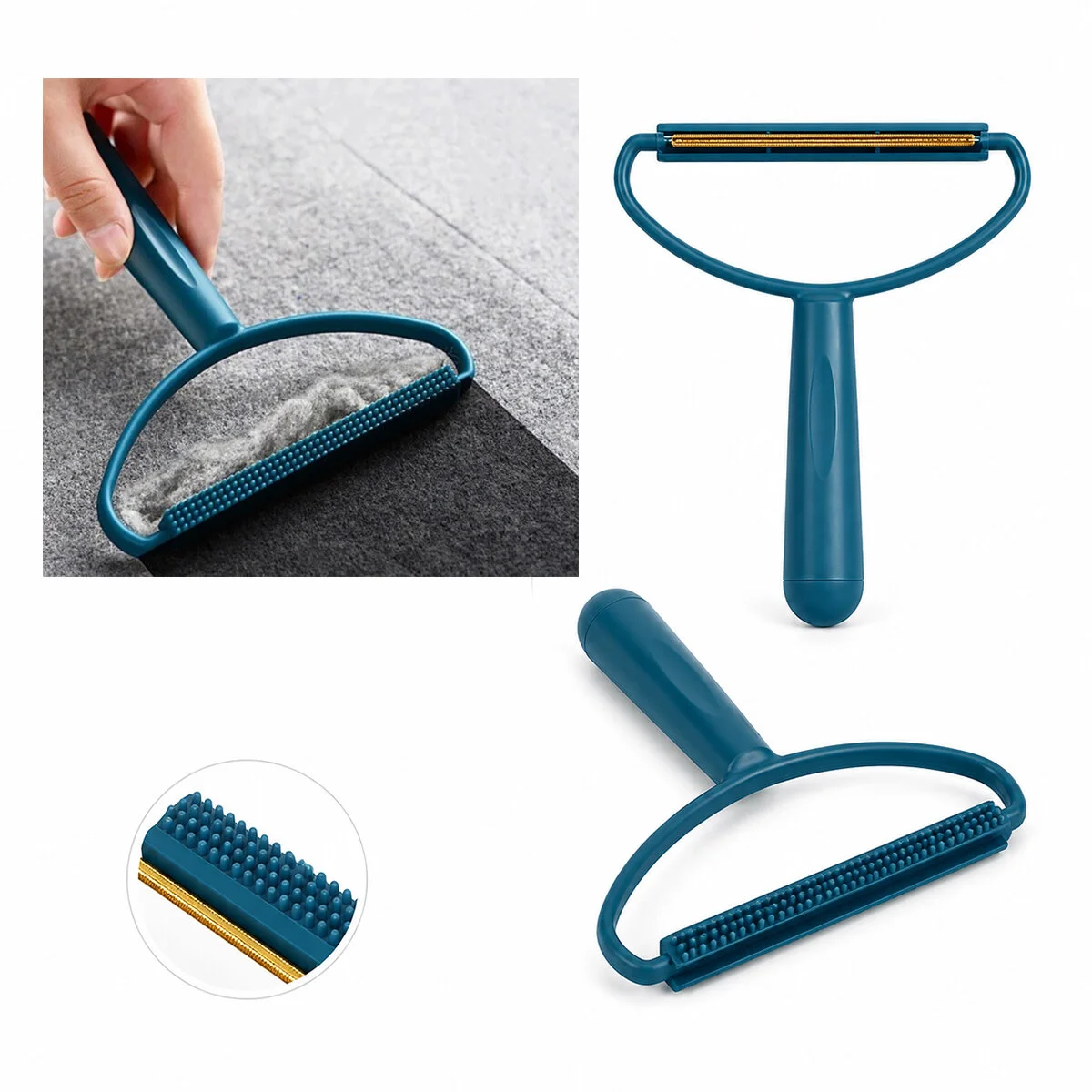2İN1 Başlı Plastik Saplı Metal Tiftik Tüy Toplama Pls.kaşıyıcı Aparat Pet Shop Fiyatı, Yorumları ve Özellikleri