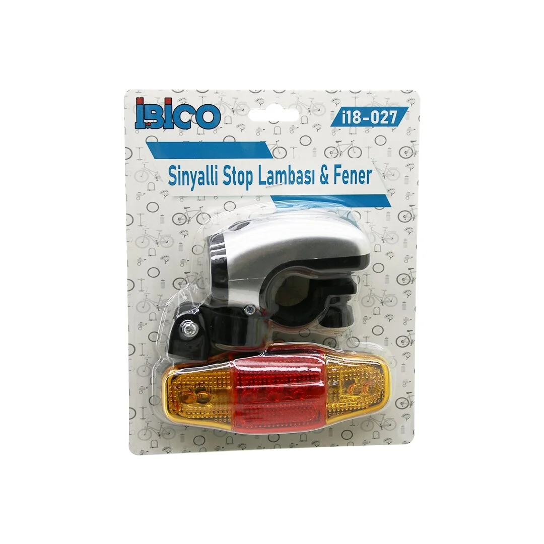 2in1  Bisiklet 5 Led Fener  -  Sinyalli Stop Lamba   Pilli Bx40 Fiyatı, Yorumları ve Özellikleri