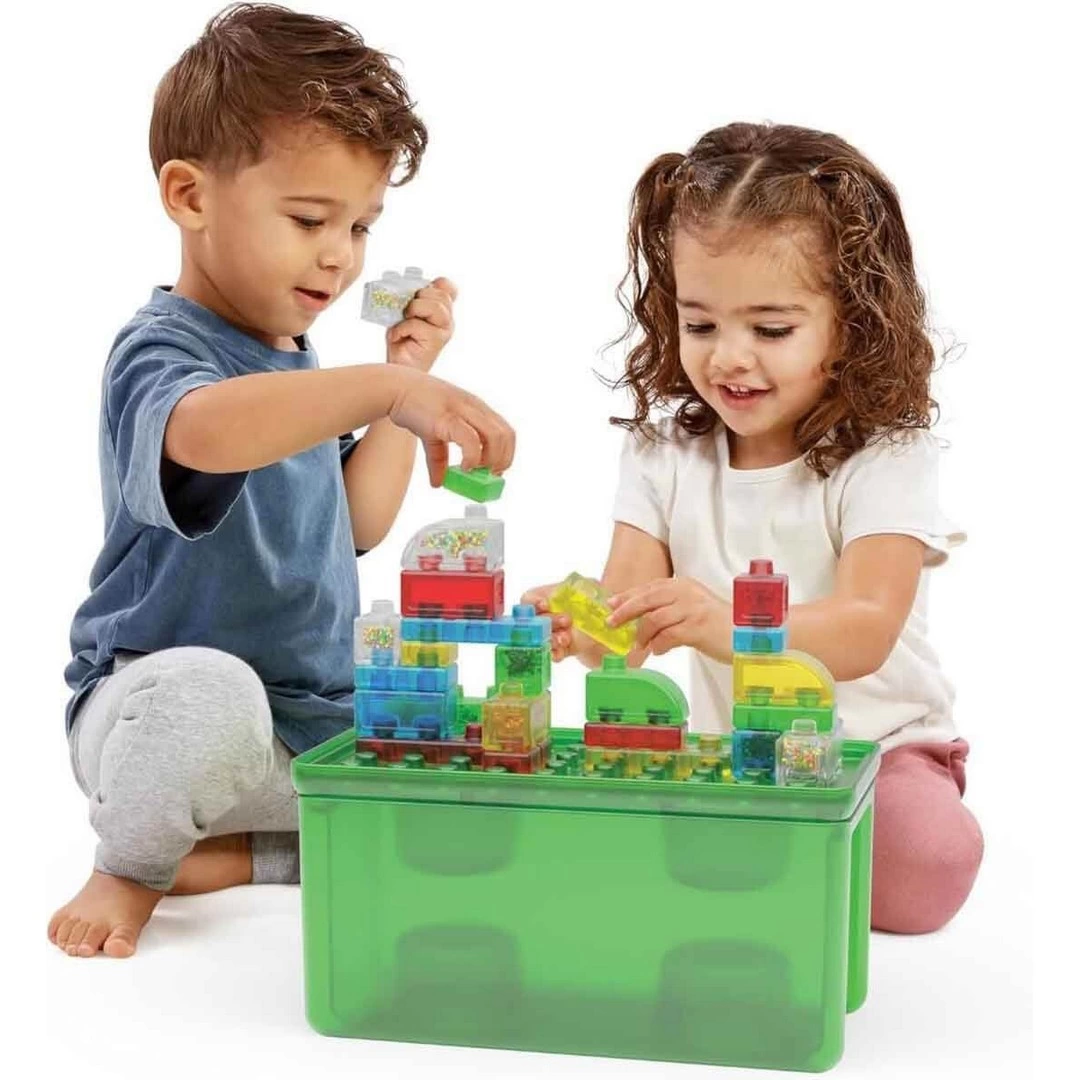 2in1 Jelly Blox Saklama Kutulu Blok Seti 30 Parça