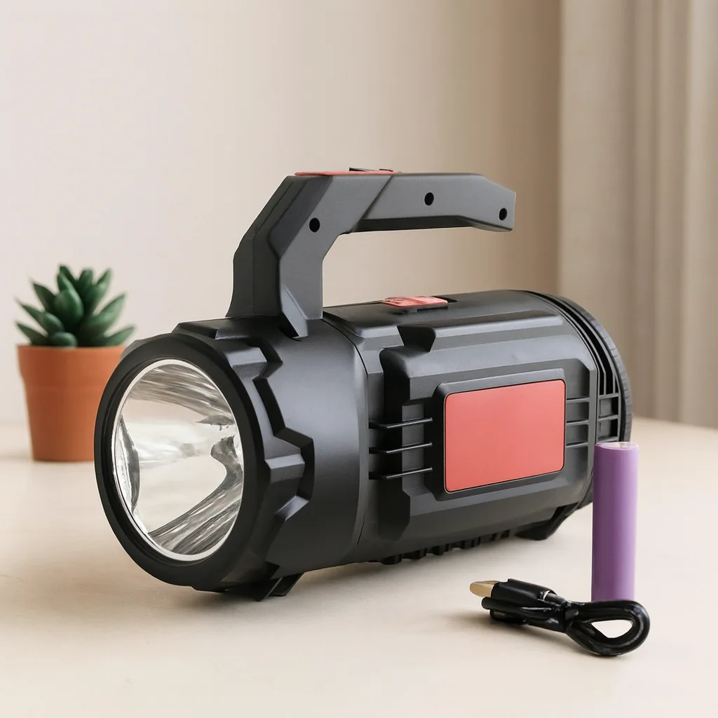 2in1 LED+COB Şarjlı El Feneri ve Projektör - USB/Type-C/Pil, 19 Parça Tamir Seti Fiyatı, Yorumları ve Özellikleri