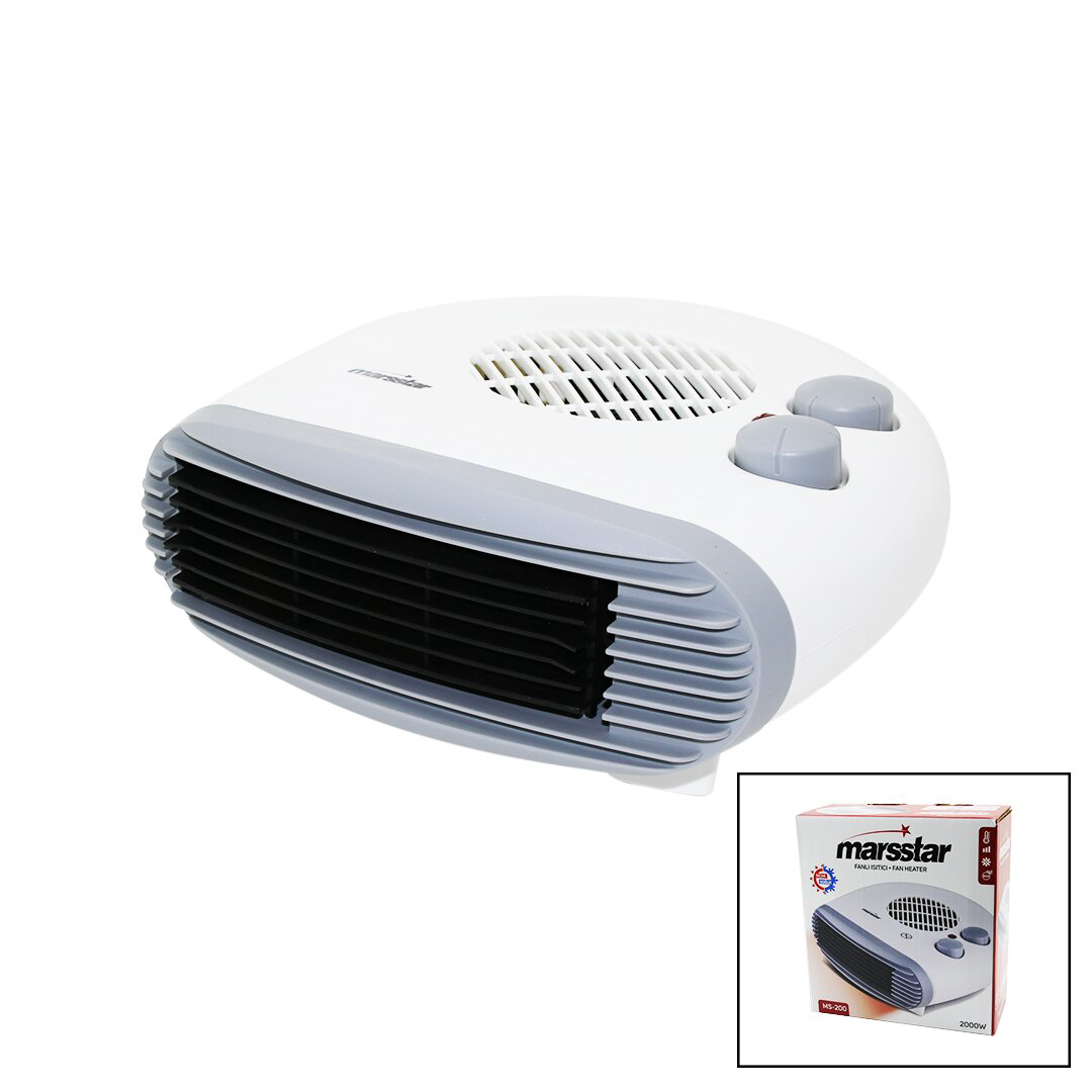 2IN1 = SICAK - SOĞUK  TURBO FANLI ISITICI   2 KADEME SICAK - 1 KA