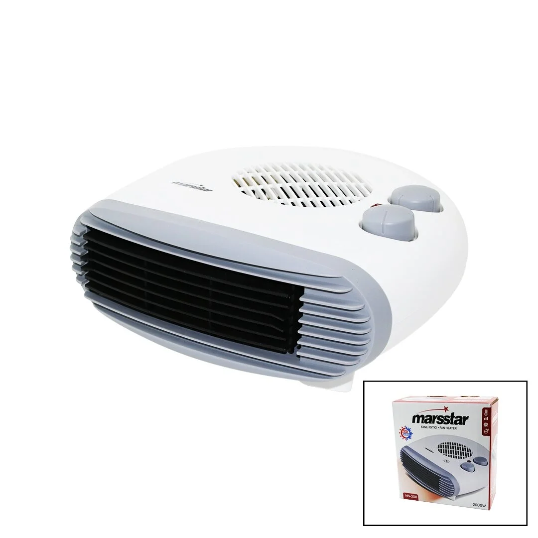 2ın1 = Sıcak - Soğuk  Turbo Fanlı Isıtıcı   2 Kademe Sıcak - 1 Kademe Serin   2000w  Ms-200 Bx40 Fiyatı, Yorumları ve Özellikleri