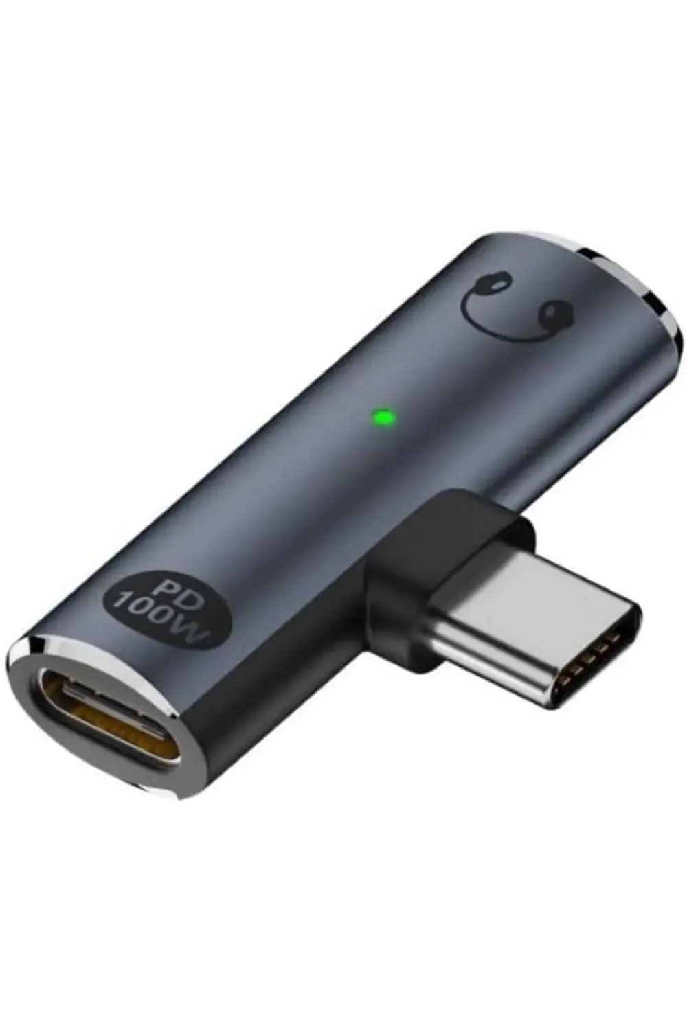 2in1 Type C to 3.5mm Kulaklık Type C 100W Hızlı Şarj Dönüştürücü