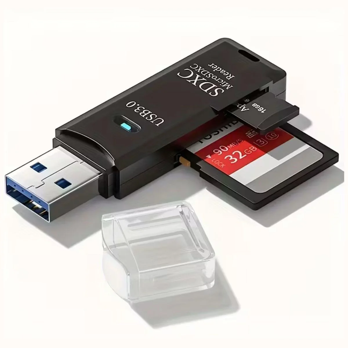 2in1 Usb 3.0 Micro Sd Hafıza Kartı - Tf Kart Okuyucu Hub Adaptör Veri Aktarıcı