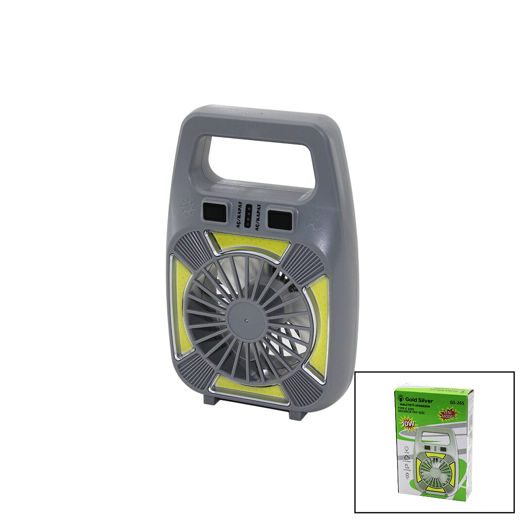 2İN1=MİNİ FAN - FENER USB ŞARJ 2 KADEME HIZ LAMBA=4 FONKSİYON - 1 Fiyatı, Yorumları ve Özellikleri