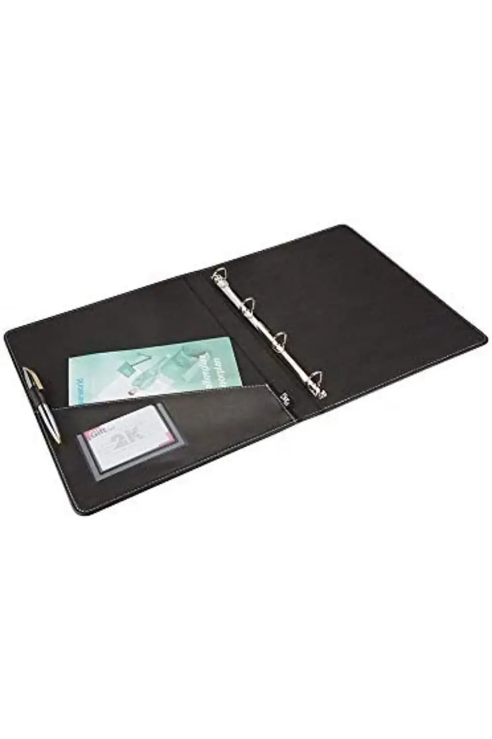 2K 503S Deri, 4 Halka Mekanizmalı Klasör Siyah, A4 1174074