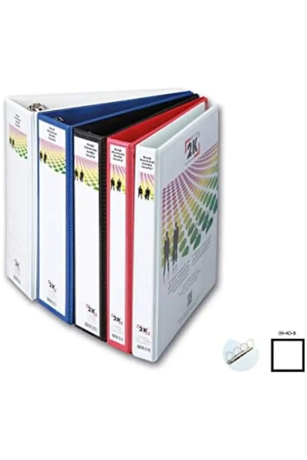 2K 904B Klasör A4 PVC/Plastik Tanıtım/Sunum/Prezentasyon/Arşiv Do