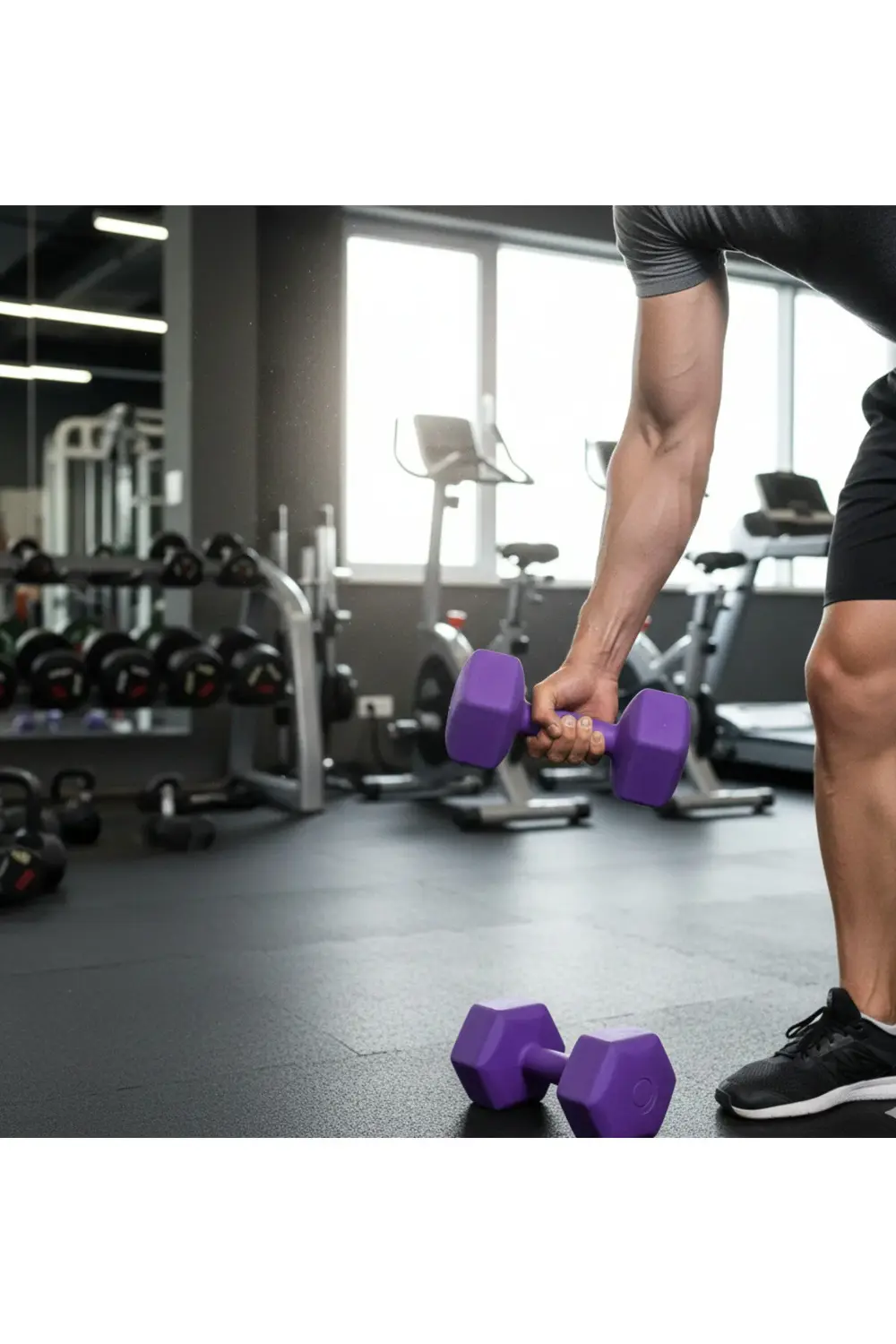 2KG Dambıl Seti (Dumbbell) - Ağırlık Antrenman - Güç Ağırlığı - S