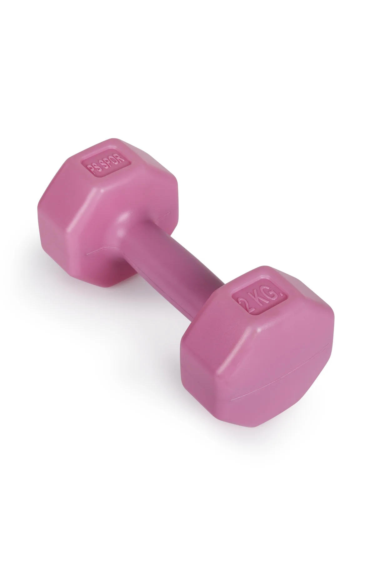 2Kg Pembe Renk Dambıl Set,Pembe Renk 500ML Dambıl Suluk