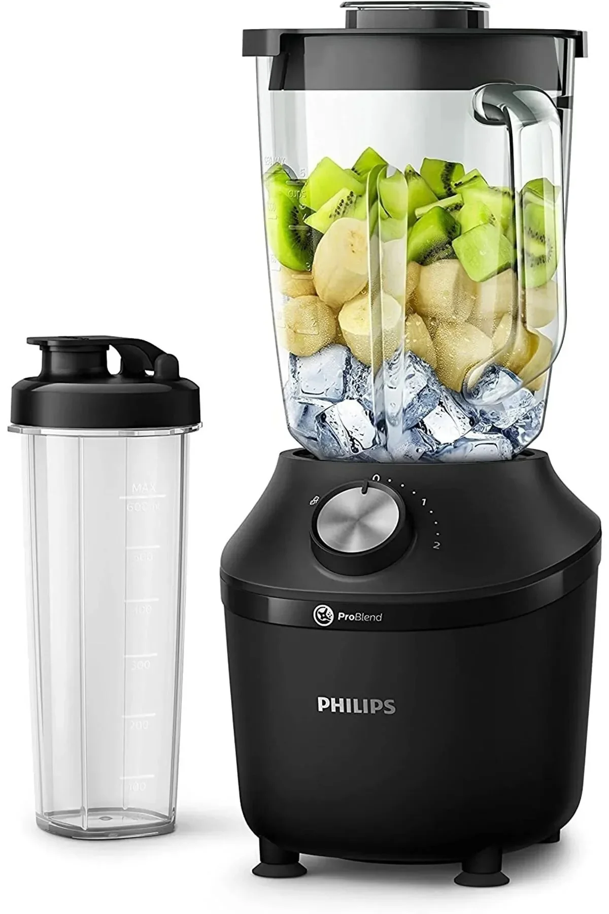 2l, 600 W 2 Kademeli Smoothie Blender, Siyah 2l, 600 W 2 Kademeli Smoothie Blender, Siyah