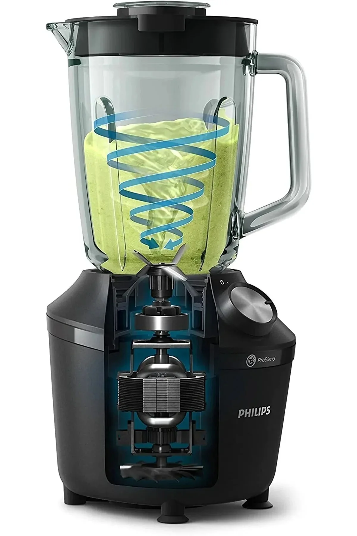 2l, 600 W 2 Kademeli Smoothie Blender, Siyah 2l, 600 W 2 Kademeli Smoothie Blender, Siyah