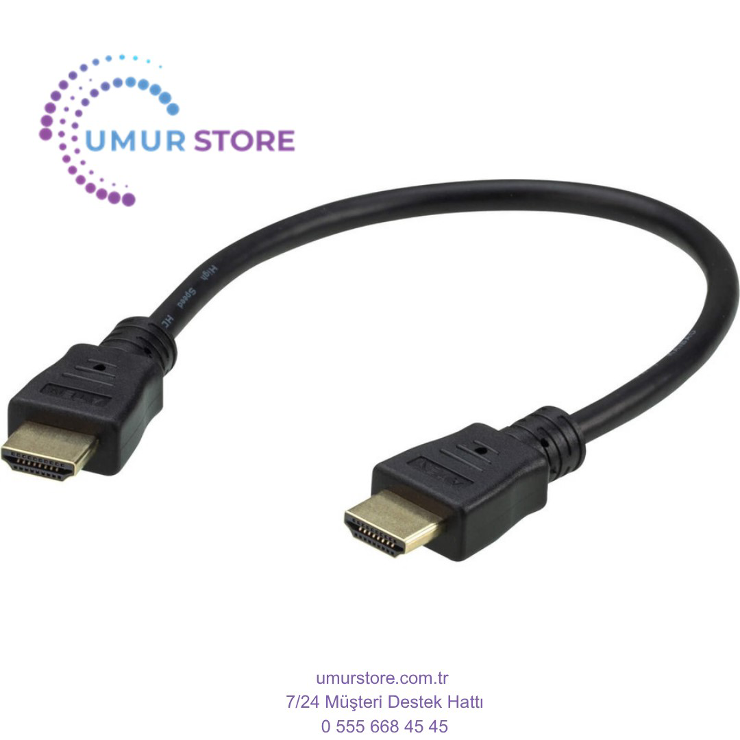 2L-7DA3H 0.3M HDMI KABLO TRUE 4K WITH ETHERNET